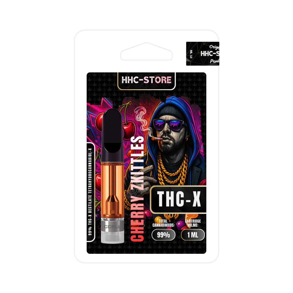 THC X Cartridge 1ml Cherry Zkittles WWW.HHC STORE.CZ