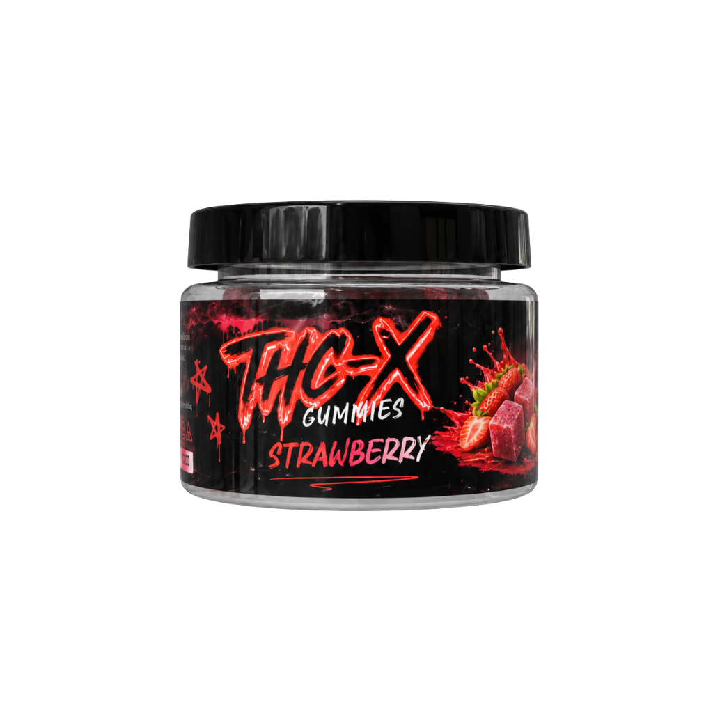 THC-X Gummies Strawberry 50mg