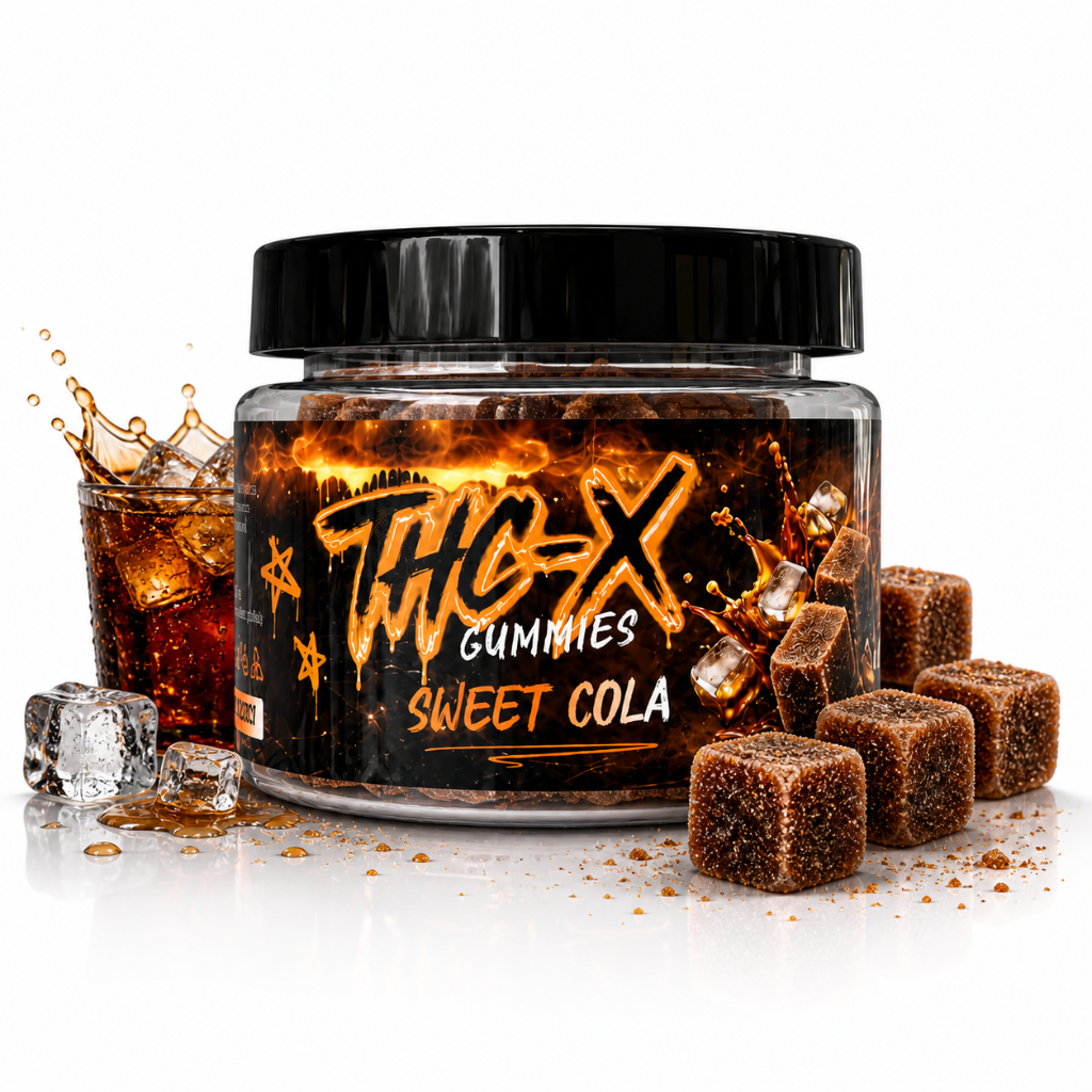 THC-X Gummies Sweet Cola 50mg - 10 ks