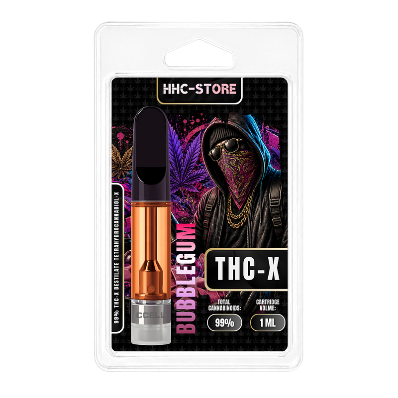 THC-X Cartridge 99% Bubblegum