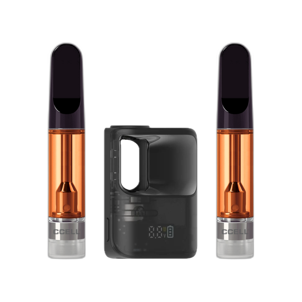 2x HXC Cartridge 99% 1 ml + CCELL Stylo