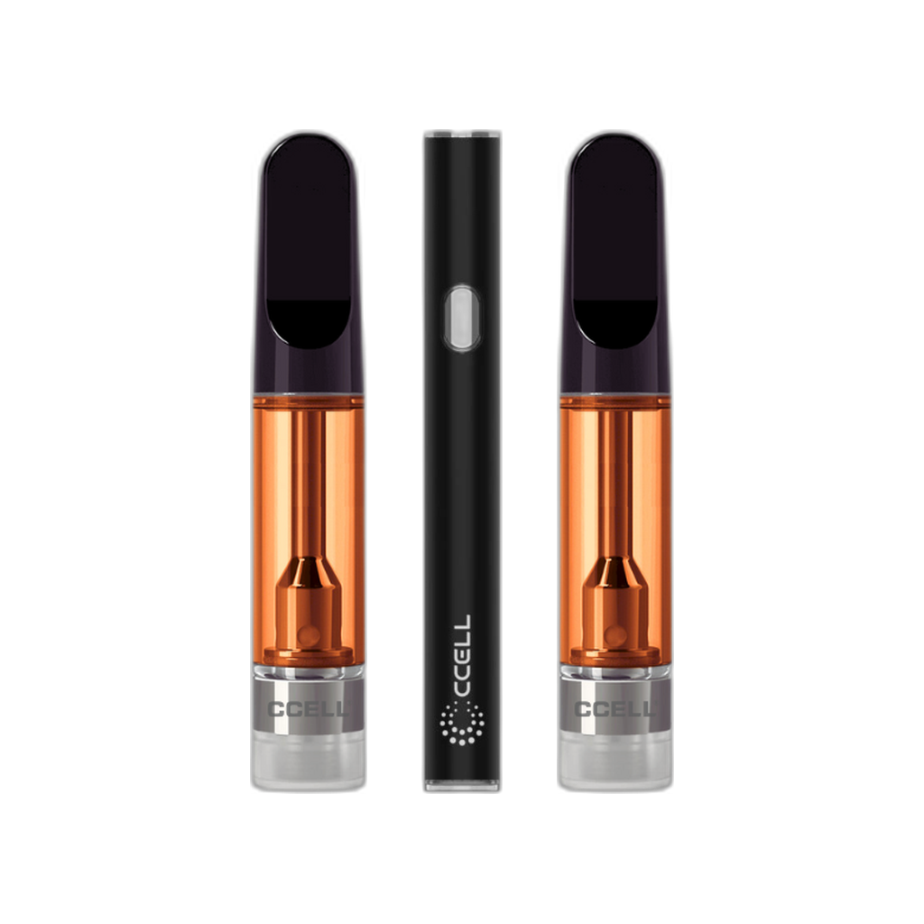 2x THC-X Cartridge 99% 1 ml + CCELL M4B Pro