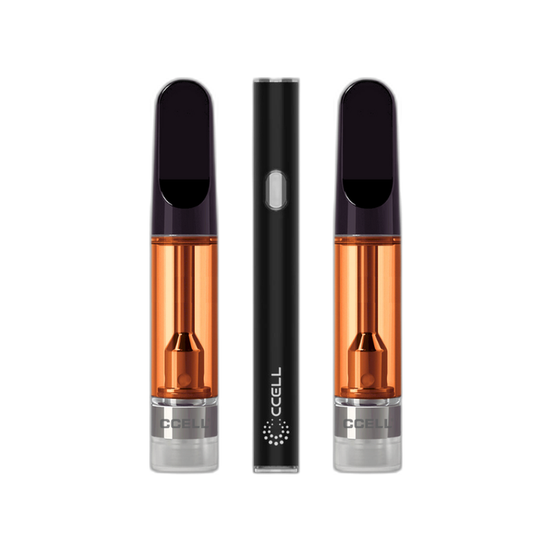 2x THC-X Cartridge 99% 1 ml + CCELL M4B Pro