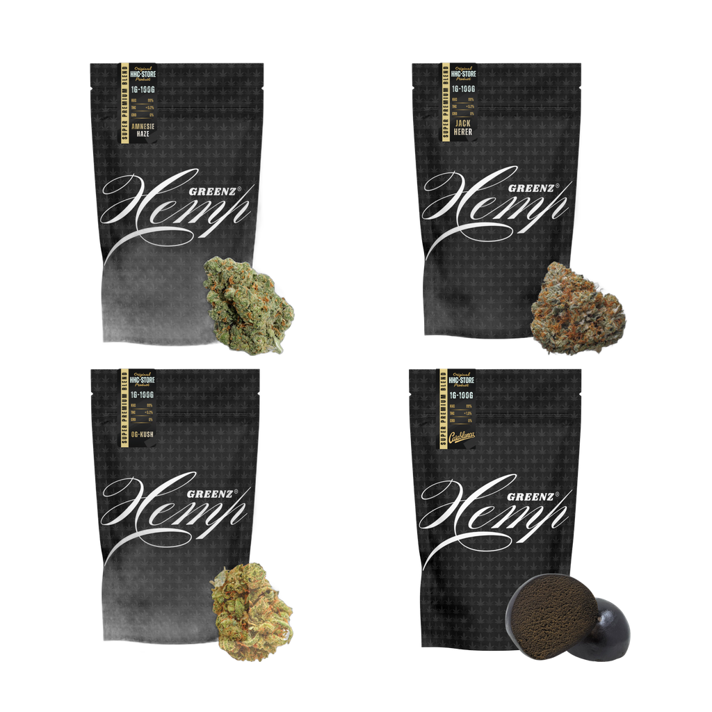 Grand Opening HXC Greenz Mix 4× 1 g