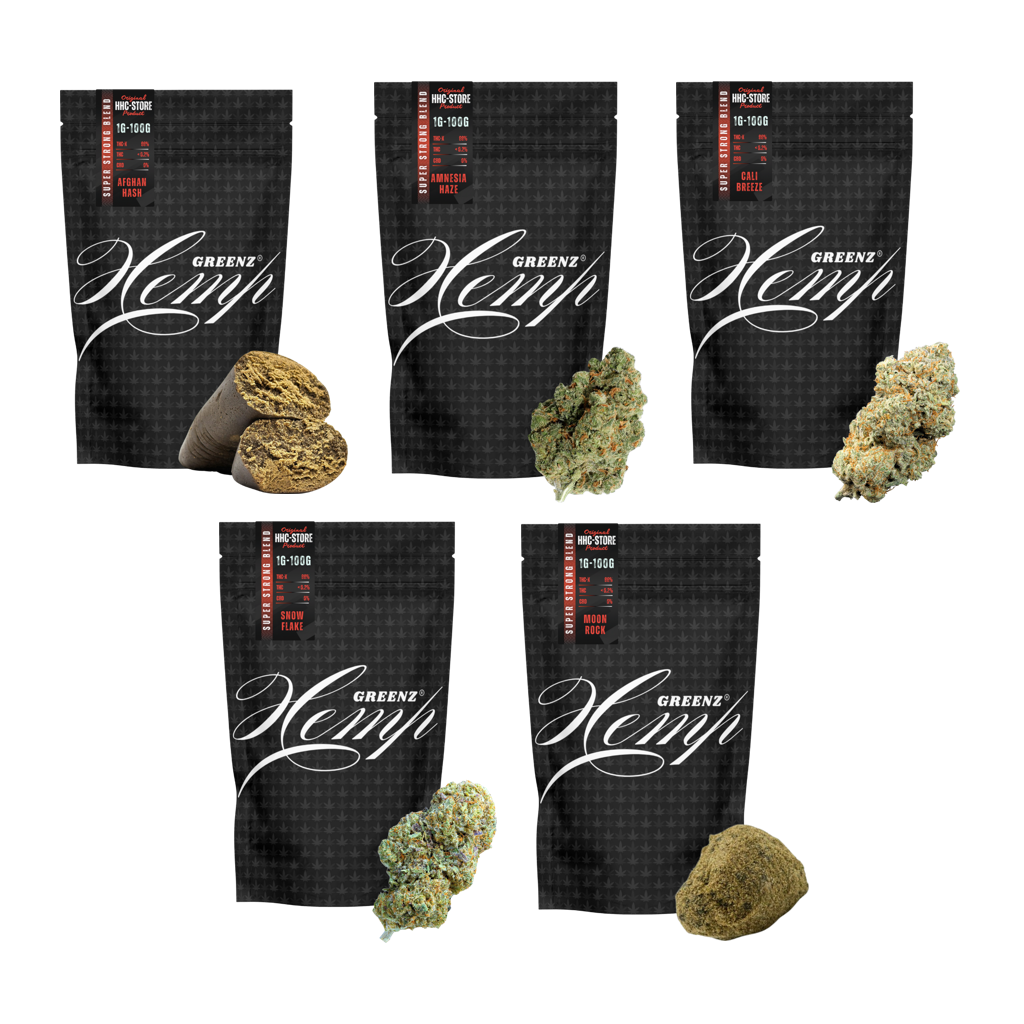 Grand Opening THC-X Greenz Mix 5× 1 g